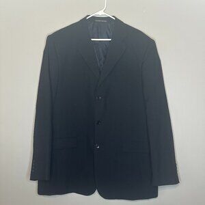 Victorio Couture Collection Men’s Blue Suit Jacket Size 50L – Classic Button Up